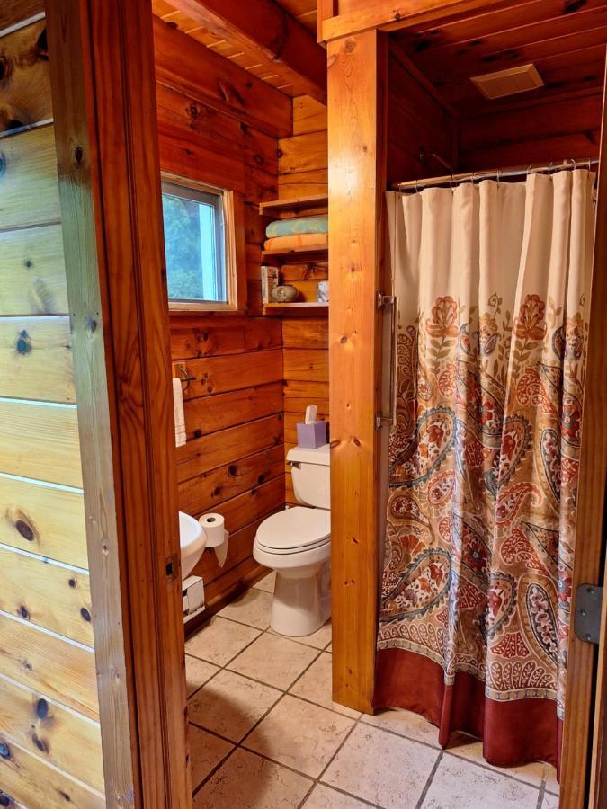Neshannock Creekside Log Cabin Volant Exterior photo